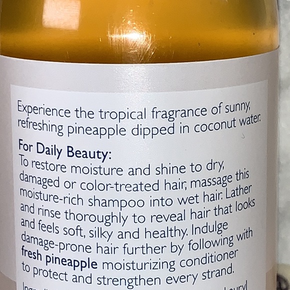 Fresh Pineapple Moisturizing Shampoo Bath & Body Works - Picture 4 of 9